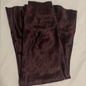 Babaton Slip Satin Midi Skirt